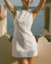 Eve Mini Dress White