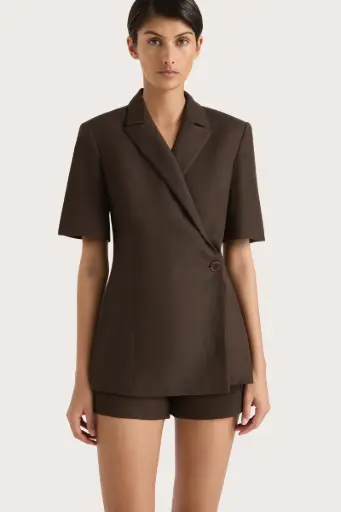 Poise Short Sleeve Blazer