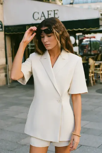 Poise Short Sleeved Blazer