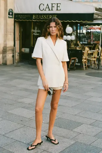 The Crisp Mini Shorts
